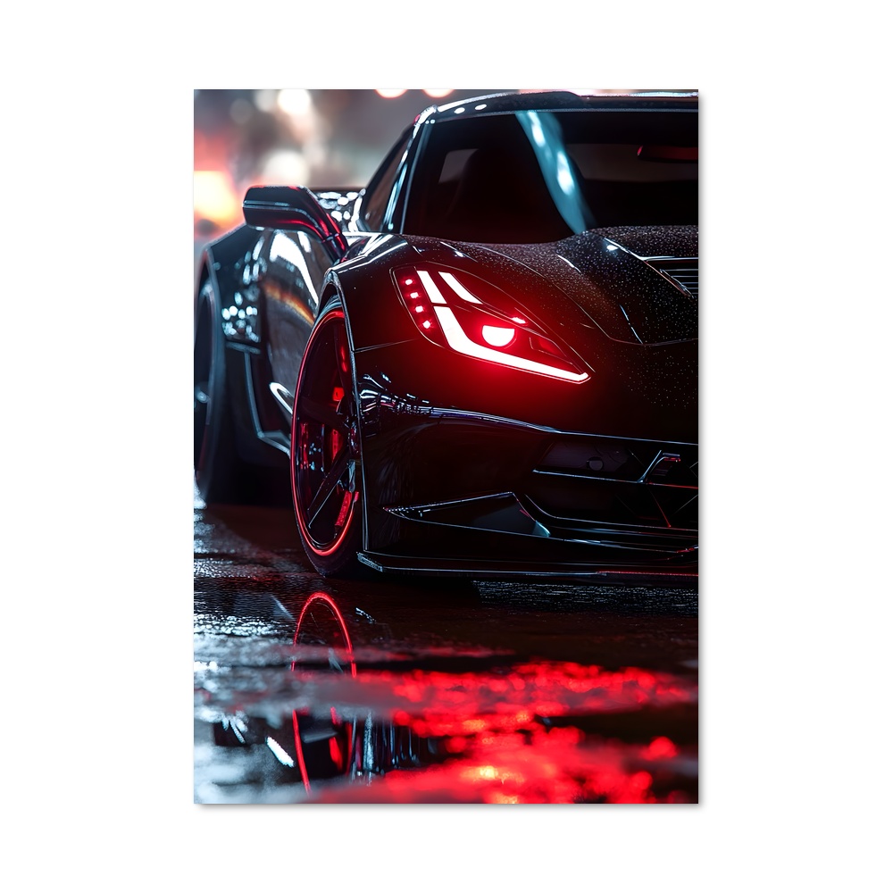 Poster Stingray Noir